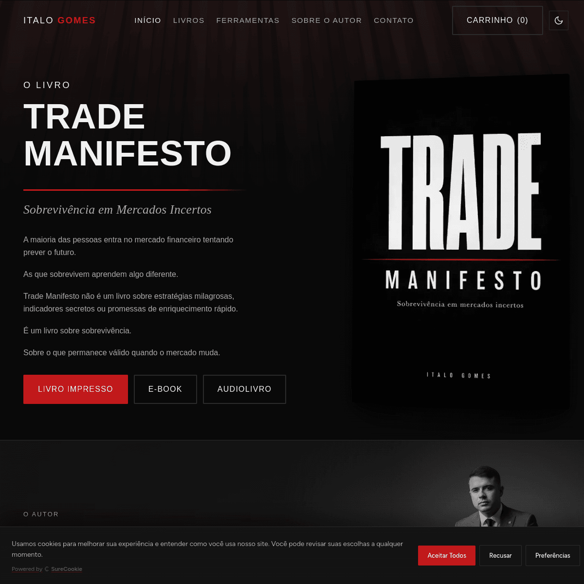 O checkout que levava o comprador para 2021